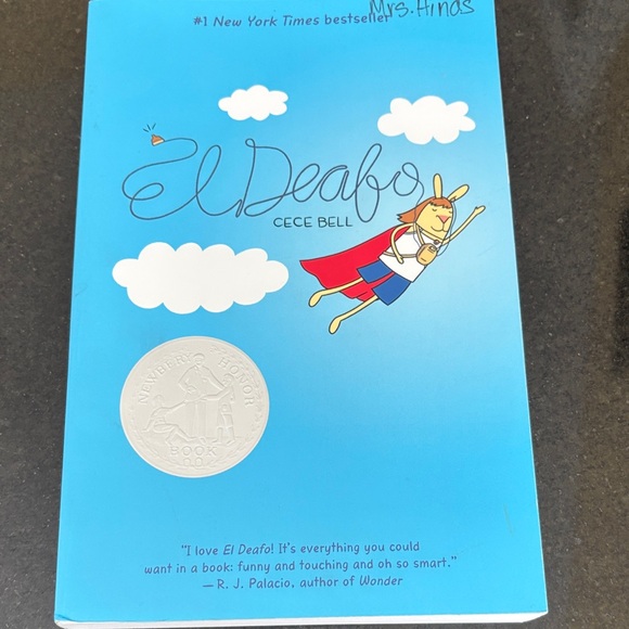 El Deafo Soft Cover Animated Book by Cece Bell - Picture 1 of 7